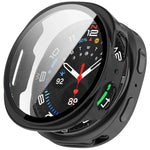 ฟิล์มกระจกนิรภัยแบบบูรณาการฝาครอบนาฬิกา PC สำหรับ Samsung Galaxy Watch8 Classic 46mm, สำหรับ Samsung Galaxy Watch 8 44mm, สำหรับ Samsung Galaxy Watch 8 40mm