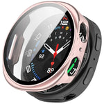 ฟิล์มกระจกนิรภัยแบบบูรณาการฝาครอบนาฬิกา PC สำหรับ Samsung Galaxy Watch8 Classic 46mm, สำหรับ Samsung Galaxy Watch 8 44mm, สำหรับ Samsung Galaxy Watch 8 40mm