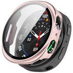 ฟิล์มกระจกนิรภัยแบบบูรณาการฝาครอบนาฬิกา PC สำหรับ Samsung Galaxy Watch8 Classic 46mm, สำหรับ Samsung Galaxy Watch 8 44mm, สำหรับ Samsung Galaxy Watch 8 40mm