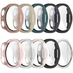 ฟิล์มกระจกนิรภัยแบบบูรณาการฝาครอบนาฬิกา PC สำหรับ Samsung Galaxy Watch8 Classic 46mm, สำหรับ Samsung Galaxy Watch 8 44mm, สำหรับ Samsung Galaxy Watch 8 40mm