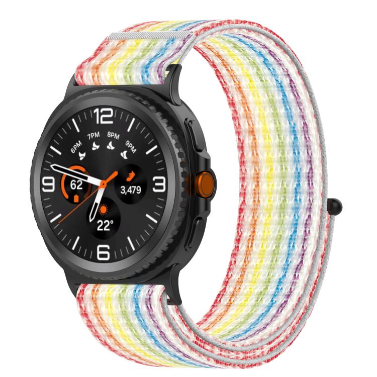 สายรัดนาฬิกาไนลอนแบบตีนตุ๊กแก สำหรับ Samsung Galaxy Watch8 / Watch8 Classic