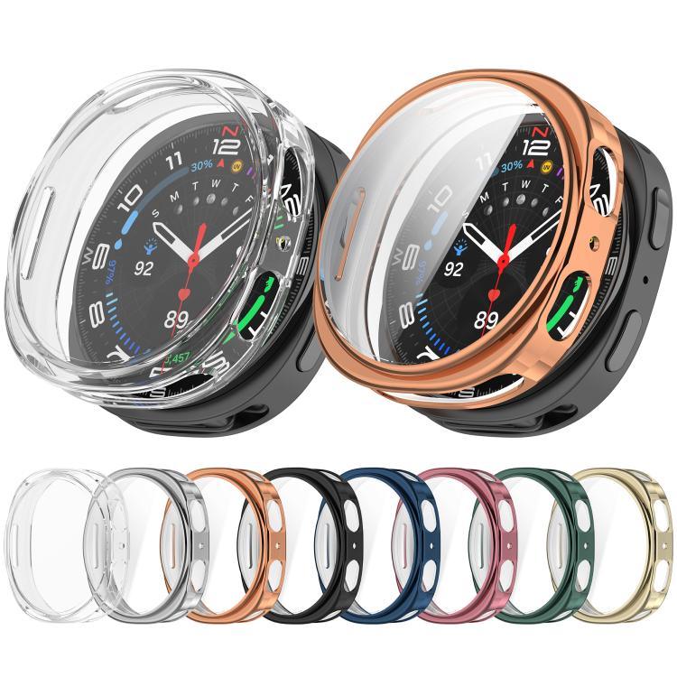 ฝาครอบนาฬิกา TPU ชุบเคลือบ สำหรับ Samsung Galaxy Watch8 Classic 46mm