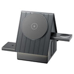 G68 แท่นชาร์จแม่เหล็กตั้งโต๊ะ 15W 3 in 1 สำหรับนาฬิกา โทรศัพท์ และหูฟัง รุ่น G68