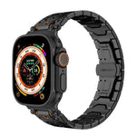 นาฬิกาสเตนเลสสตีลรูปแปดเหลี่ยม สำหรับ Apple Watch 46mm / 49mm / 45mm / 44mm
