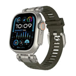 สายรัดนาฬิกา TPU ลายทวิลซีรีส์ฟังก์ชัน H016 สำหรับ Apple Watch 46mm / 49mm / 45mm / 44mm