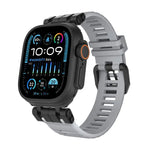 สายรัดนาฬิกา TPU ลายทวิลซีรีส์ฟังก์ชัน H016 สำหรับ Apple Watch 46mm / 49mm / 45mm / 44mm