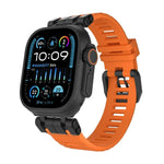 สายรัดนาฬิกา TPU ลายทวิลซีรีส์ฟังก์ชัน H016 สำหรับ Apple Watch 46mm / 49mm / 45mm / 44mm