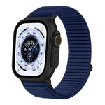 สายรัดนาฬิกาไนลอนถักตีนตุ๊กแกพร้อมอินเทอร์เฟซโลหะ สำหรับ Apple Watch 46mm / 49mm / 45mm / 44mm, สำหรับ Apple Watch 42mm / 41mm / 40mm / 38mm