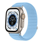 สายรัดนาฬิกาไนลอนถักตีนตุ๊กแกพร้อมอินเทอร์เฟซโลหะ สำหรับ Apple Watch 46mm / 49mm / 45mm / 44mm, สำหรับ Apple Watch 42mm / 41mm / 40mm / 38mm