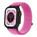 สายรัดนาฬิกาไนลอนถักตีนตุ๊กแกพร้อมอินเทอร์เฟซโลหะ สำหรับ Apple Watch 46mm / 49mm / 45mm / 44mm, สำหรับ Apple Watch 42mm / 41mm / 40mm / 38mm