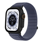 สายรัดนาฬิกาไนลอนถักตีนตุ๊กแกพร้อมอินเทอร์เฟซโลหะ สำหรับ Apple Watch 46mm / 49mm / 45mm / 44mm, สำหรับ Apple Watch 42mm / 41mm / 40mm / 38mm