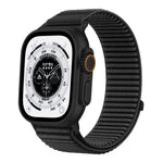 สายรัดนาฬิกาไนลอนถักตีนตุ๊กแกพร้อมอินเทอร์เฟซโลหะ สำหรับ Apple Watch 46mm / 49mm / 45mm / 44mm, สำหรับ Apple Watch 42mm / 41mm / 40mm / 38mm