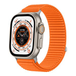 สายรัดนาฬิกาไนลอนถักตีนตุ๊กแกพร้อมอินเทอร์เฟซโลหะ สำหรับ Apple Watch 46mm / 49mm / 45mm / 44mm, สำหรับ Apple Watch 42mm / 41mm / 40mm / 38mm