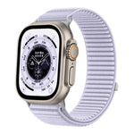 สายรัดนาฬิกาไนลอนถักตีนตุ๊กแกพร้อมอินเทอร์เฟซโลหะ สำหรับ Apple Watch 46mm / 49mm / 45mm / 44mm, สำหรับ Apple Watch 42mm / 41mm / 40mm / 38mm