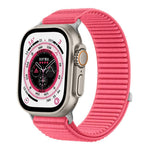 สายรัดนาฬิกาไนลอนถักตีนตุ๊กแกพร้อมอินเทอร์เฟซโลหะ สำหรับ Apple Watch 46mm / 49mm / 45mm / 44mm, สำหรับ Apple Watch 42mm / 41mm / 40mm / 38mm