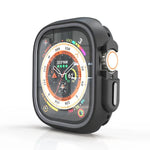 เคสป้องกัน PC ครึ่งห่อสองสี สำหรับ Apple Watch 44mm / 45mm, สำหรับ Apple Watch Ultra 49mm