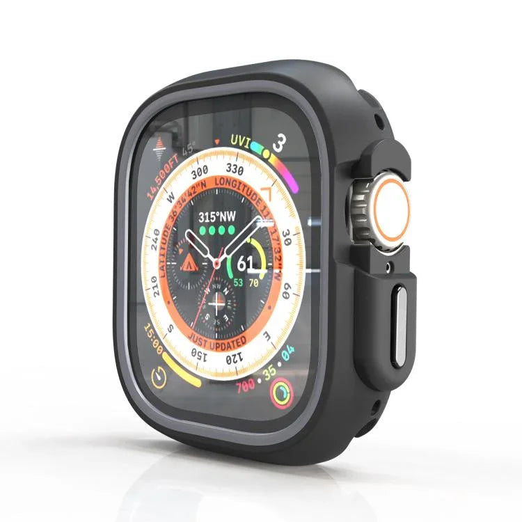 เคสป้องกัน PC ครึ่งห่อสองสี สำหรับ Apple Watch 44mm / 45mm, สำหรับ Apple Watch Ultra 49mm