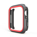 เคสป้องกัน PC ครึ่งห่อสองสี สำหรับ Apple Watch 44mm / 45mm, สำหรับ Apple Watch Ultra 49mm