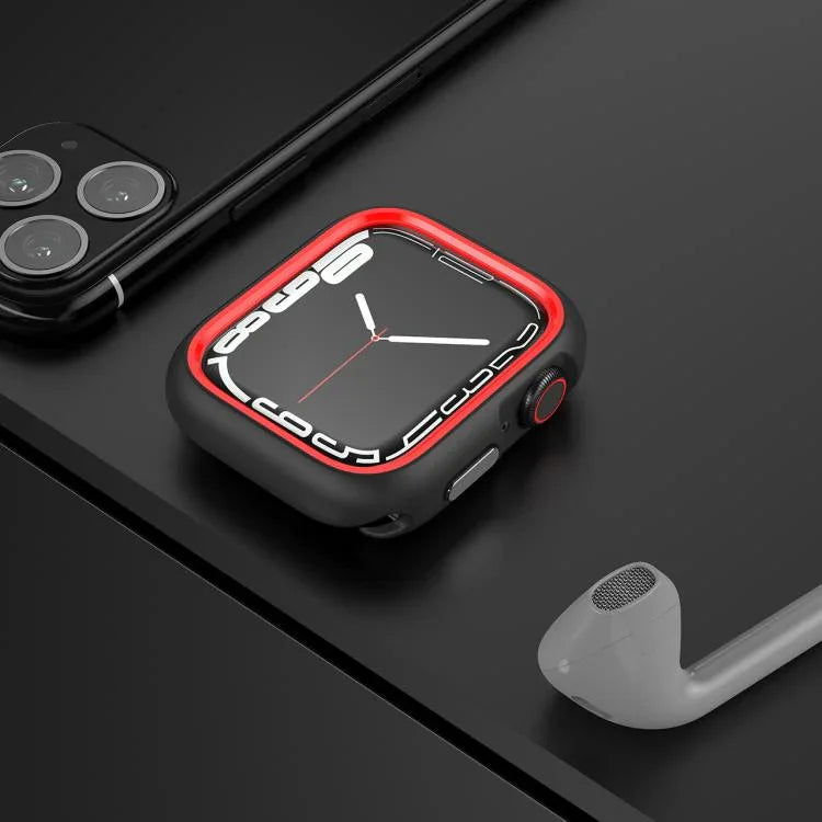 เคสป้องกัน PC ครึ่งห่อสองสี สำหรับ Apple Watch 44mm / 45mm, สำหรับ Apple Watch Ultra 49mm