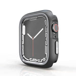 เคสป้องกัน PC ครึ่งห่อสองสี สำหรับ Apple Watch 44mm / 45mm, สำหรับ Apple Watch Ultra 49mm