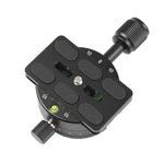 ขาตั้งกล้องมืออาชีพ X-64 แบบขาเดี่ยว พร้อมหัวพาโนรามาและแผ่นปลดเร็ว, X-64