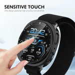 เคส TPU นุ่มเคลือบไฟฟ้า ENKAY Hat-Prince พร้อมปกป้องหน้าจอ สำหรับ Samsung Galaxy Watch8 44 มม., สำหรับ Samsung Galaxy Watch8 40 มม.