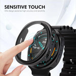 เคสพร้อมฟิล์มกระจกนิรภัยครอบคลุมเต็มจอแบบบูรณาการ PC จาก ENKAY Hat-Prince สำหรับ Samsung Galaxy Watch8 ขนาด 44 มม. และ 40 มม.