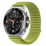สายรัดนาฬิกาแบบตีนตุ๊กแกไนลอนถักพร้อมข้อต่อโลหะ สำหรับ Samsung Galaxy Watch8 / Watch8 Classic