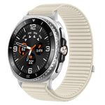 สายรัดนาฬิกาแบบตีนตุ๊กแกไนลอนถักพร้อมข้อต่อโลหะ สำหรับ Samsung Galaxy Watch8 / Watch8 Classic