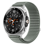 สายรัดนาฬิกาแบบตีนตุ๊กแกไนลอนถักพร้อมข้อต่อโลหะ สำหรับ Samsung Galaxy Watch8 / Watch8 Classic