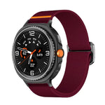 Bull Bead Buckle Elastic Nylon Watch Band, For Samsung Galaxy Watch8 / Watch8 Classic