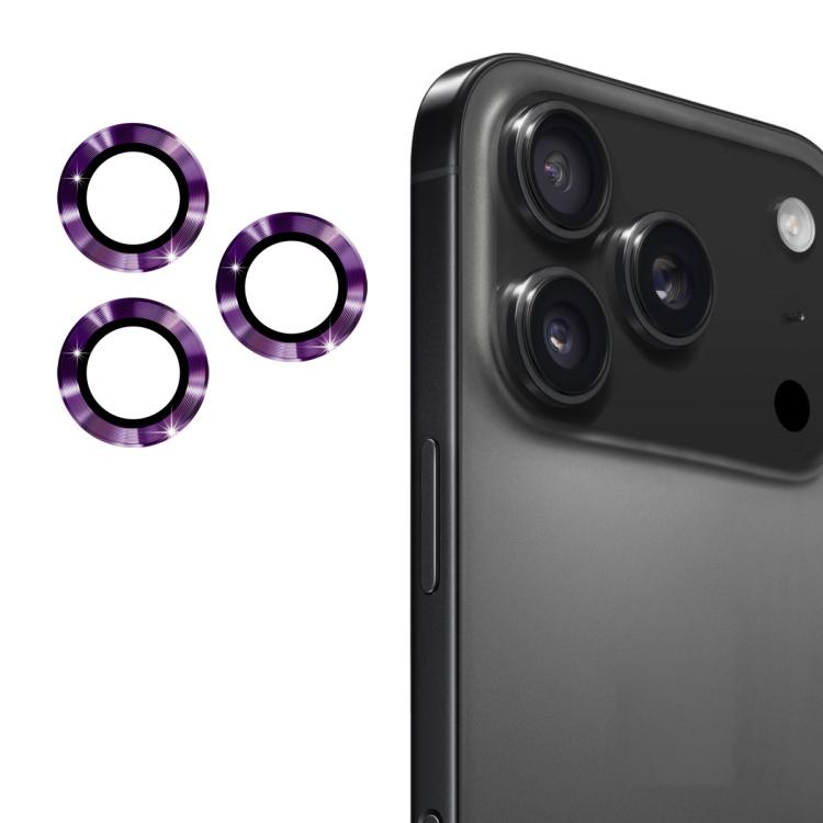 ฟิล์มกระจกนิรภัยเลนส์หลังอลูมิเนียมอัลลอย 9H ENKAY สำหรับ iPhone 17 Pro / 17 Pro Max, สำหรับ iPhone 17, สำหรับ iPhone Air