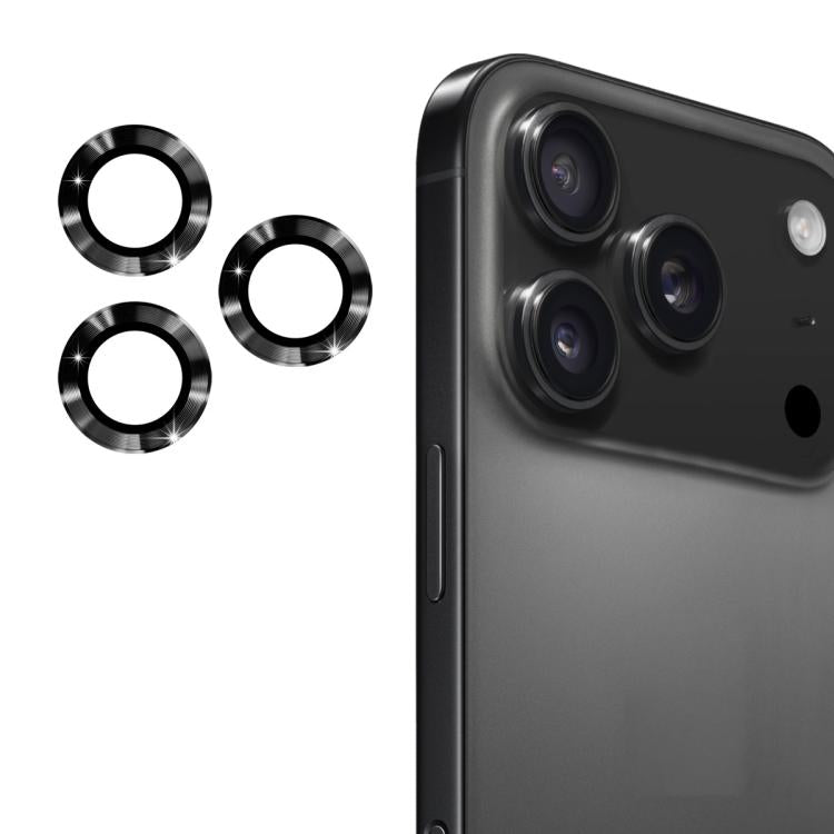 ฟิล์มกระจกนิรภัยเลนส์หลังอลูมิเนียมอัลลอย 9H ENKAY สำหรับ iPhone 17 Pro / 17 Pro Max, สำหรับ iPhone 17, สำหรับ iPhone Air