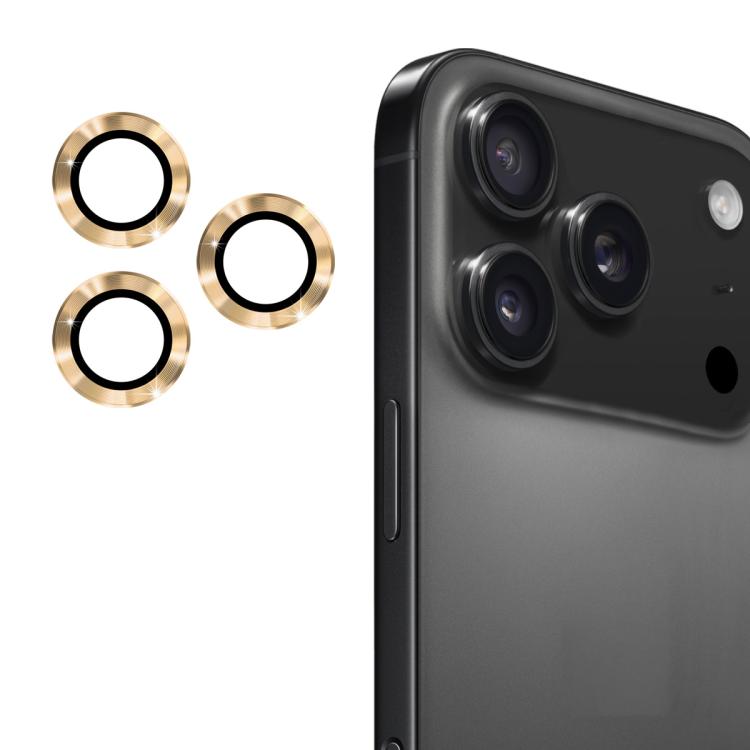 ฟิล์มกระจกนิรภัยเลนส์หลังอลูมิเนียมอัลลอย 9H ENKAY สำหรับ iPhone 17 Pro / 17 Pro Max, สำหรับ iPhone 17, สำหรับ iPhone Air