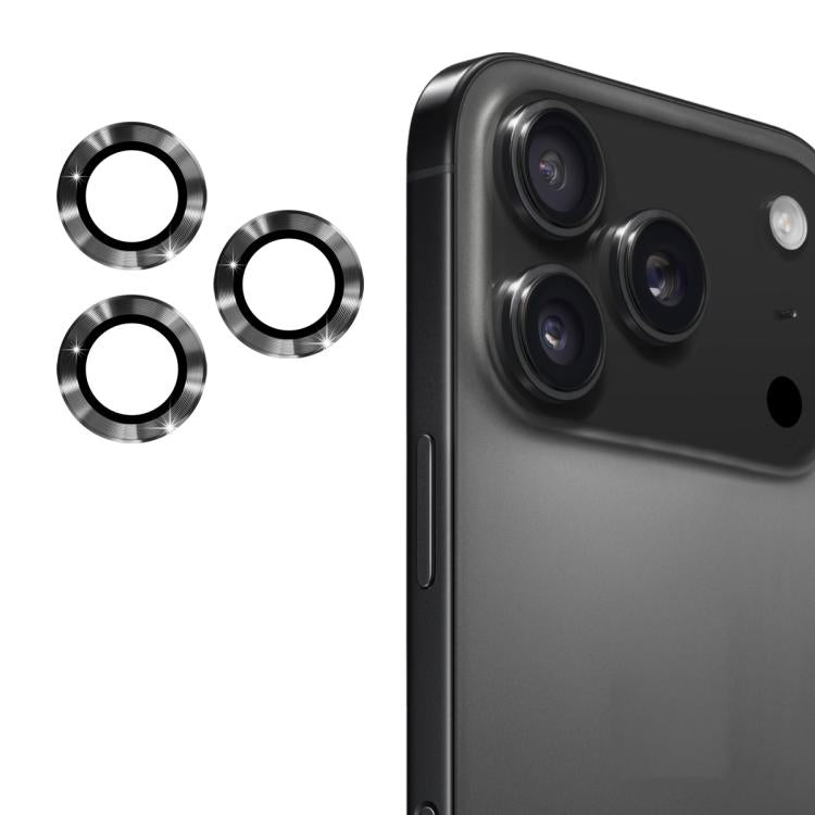 ฟิล์มกระจกนิรภัยเลนส์หลังอลูมิเนียมอัลลอย 9H ENKAY สำหรับ iPhone 17 Pro / 17 Pro Max, สำหรับ iPhone 17, สำหรับ iPhone Air