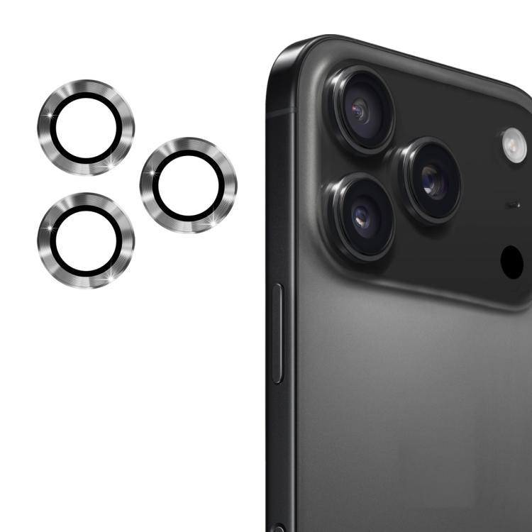ฟิล์มกระจกนิรภัยเลนส์หลังอลูมิเนียมอัลลอย 9H ENKAY สำหรับ iPhone 17 Pro / 17 Pro Max, สำหรับ iPhone 17, สำหรับ iPhone Air