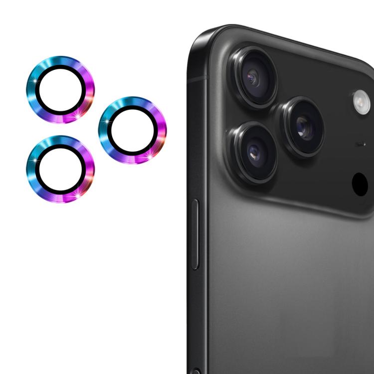 ฟิล์มกระจกนิรภัยเลนส์หลังอลูมิเนียมอัลลอย 9H ENKAY สำหรับ iPhone 17 Pro / 17 Pro Max, สำหรับ iPhone 17, สำหรับ iPhone Air