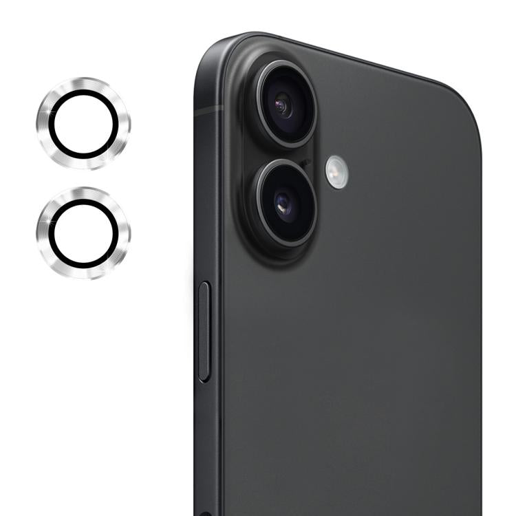 ฟิล์มกระจกนิรภัยเลนส์หลังอลูมิเนียมอัลลอย 9H ENKAY สำหรับ iPhone 17 Pro / 17 Pro Max, สำหรับ iPhone 17, สำหรับ iPhone Air