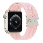 สายรัดนาฬิกาไนลอนถักพร้อมหัวเข็มขัดร่ม สำหรับ Apple Watch 46 มม. / 49 มม. / 45 มม. / 44 มม. สำหรับ Apple Watch 42 มม. / 41 มม. / 40 มม. / 38 มม.