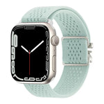 สายรัดนาฬิกาไนลอนถักพร้อมหัวเข็มขัดร่ม สำหรับ Apple Watch 46 มม. / 49 มม. / 45 มม. / 44 มม. สำหรับ Apple Watch 42 มม. / 41 มม. / 40 มม. / 38 มม.