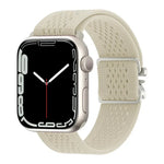 สายรัดนาฬิกาไนลอนถักพร้อมหัวเข็มขัดร่ม สำหรับ Apple Watch 46 มม. / 49 มม. / 45 มม. / 44 มม. สำหรับ Apple Watch 42 มม. / 41 มม. / 40 มม. / 38 มม.