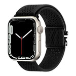 สายรัดนาฬิกาไนลอนถักพร้อมหัวเข็มขัดร่ม สำหรับ Apple Watch 46 มม. / 49 มม. / 45 มม. / 44 มม. สำหรับ Apple Watch 42 มม. / 41 มม. / 40 มม. / 38 มม.