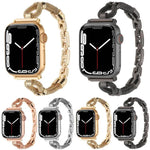 สายรัดนาฬิกาโลหะโซ่ทองแดง สำหรับ Apple Watch 46 มม. / 49 มม. / 45 มม. / 44 มม. สำหรับ Apple Watch 42 มม. / 41 มม. / 40 มม. / 38 มม.