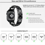 สายรัดนาฬิกาโลหะผสมสังกะสีลายเพชรสี่เหลี่ยม สำหรับ Apple Watch 46mm / 49mm / 45mm / 44mm, สำหรับ Apple Watch 42mm / 41mm / 40mm / 38mm