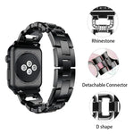 สายรัดนาฬิกาโลหะผสมสังกะสีลายเพชรสี่เหลี่ยม สำหรับ Apple Watch 46mm / 49mm / 45mm / 44mm, สำหรับ Apple Watch 42mm / 41mm / 40mm / 38mm