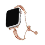สายรัดนาฬิกาโลหะผสมสังกะสีทองแดงรูปขนนก สำหรับ Apple Watch 46mm / 49mm / 45mm / 44mm, สำหรับ Apple Watch 42mm / 41mm / 40mm / 38mm