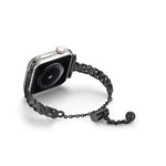 สายรัดนาฬิกาโลหะผสมสังกะสีแบบถักเงางาม สำหรับ Apple Watch 46mm / 49mm / 45mm / 44mm, สำหรับ Apple Watch 42mm / 41mm / 40mm / 38mm