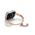 สายรัดนาฬิกาโลหะผสมสังกะสีแบบถักเงางาม สำหรับ Apple Watch 46mm / 49mm / 45mm / 44mm, สำหรับ Apple Watch 42mm / 41mm / 40mm / 38mm