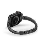 สายรัดนาฬิกาโลหะผสมสังกะสีแบบกำไลโลหะ สำหรับ Apple Watch 46mm / 49mm / 45mm / 44mm, สำหรับ Apple Watch 42mm / 41mm / 40mm / 38mm