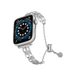 สายรัดนาฬิกาโลหะผสมสังกะสีแบบวงแหวนคู่ สำหรับ Apple Watch 46mm / 49mm / 45mm / 44mm, สำหรับ Apple Watch 42mm / 41mm / 40mm / 38mm